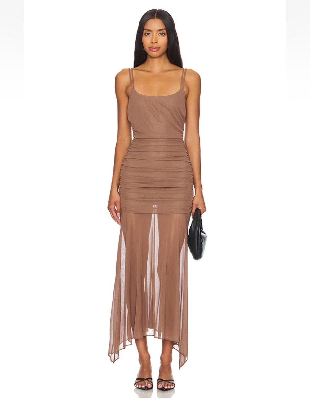 Revolve - NBD x Maggie MacDonald Maxi Dress in light Brown
